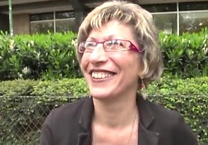 Brunette cutie does kinky shit in a kinky movie