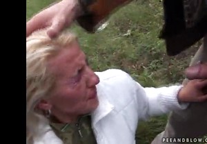 Impressive pissing and kinky fucking with a Euro hoe